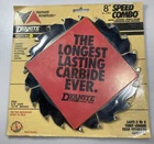Vermont American 27833 Dynamite Carbide Saw Blade 20T 8" New. Price: $33.00.