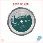 Tomax 10-INCH 80 Tooth Tcg Aluminum And Non-ferrous Metal Saw Blade With 5/8-INC New. Price: $47.89.