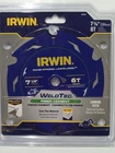 Irwin 2016024 Weldtec Saw Blade 6T 7-1/4-IN New. Price: $15.99.