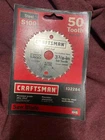 Usa Craftsman Steel S100 3-3/8" Saw Blade 50 Tooth Fast Cut 4000 Rpm #932284 Used. Price: $14.99.