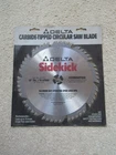 Delta Sidekick 10" Combination Saw Blade Carbide Tips 50T 35-032 New. Price: $24.99.