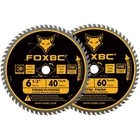 Foxbc 6-1/2" Circular Saw Blade 40T 60T Combo Wood Ultra Fine Finish New. Price: $58.03.