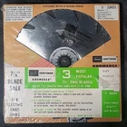 Nos Sears Craftsman Kromedge Saw Blades 32444 Ply Tooth 32564 Rip 32423 Planer New. Price: $19.99.