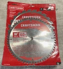 Craftsman 10IN Miter Saw Blade - Pack (CMAS210CMB) New. Price: $34.00.