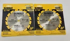 Dewalt 3/8" 16T Tungsten-carbide Teeth DW9055 Circular Saw Blades Qty. Of 2 New. Price: $22.83.