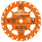 Cmt Orange Tools 286.324.07-X10 7-1/4IN. 24T Carbide Tipped Xtreme New. Price: $178.15.