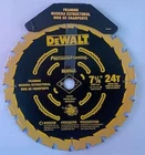 Dewalt DW3199 7-1/4" X 24T Carbide Tooth Precision Saw Blade New. Price: $7.00.