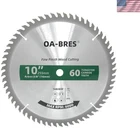 10-INCH 60-TOOTH Atb Tct Wood Cutting Saw Blade For Precision & Durability New. Price: $27.19.