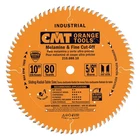 Cmt Orange Tools Industrial Ptfe Coated 10" Carbide Ultra Finish Crosscut Saw Bl New. Price: $113.67.