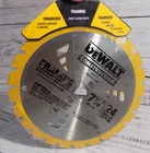 Dewalt DW3178 7-1/4 Inch Carbide Circular Saw Blade. Unused Sealed Open. Price: $17.99.