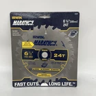 Irwin Marathon 6 1/2" 24T 14029 Thin Kerf Carbide Tipped Circular Saw Blade New. Price: $12.99.