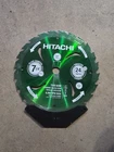 Hitachi 320843 Circ. Saw Blade 7-1/4" 24T Carbide Thin Kerf Atb New. Price: $8.99.