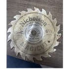 Nicholson Magicut Combination Chisel Tooth Circular Saw Blade 6.5IN 24T Steel Used. Price: $21.49.