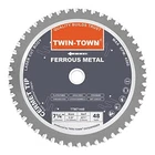Twin-town 7-1/4-INCH 48 Teeth Dry Cut Steel And Ferrous Metal Cermet Saw Blade New. Price: $32.99.