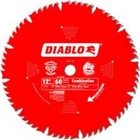 Freud Diablo D1260X 12-INCH By 60T 1IN Arbor Combination Saw Blade New. Price: $37.99.