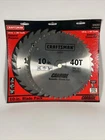 Craftsman 29283 Dyanite Carbide 10" X 40 Tooth Circular Saw Blade TT115 New. Price: $20.00.
