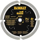 Dewalt DWA3193PCD Fiber Cement/laminate Saw Blade, 7-1/4" New. Price: $46.54.