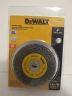 Dewalt DW49720 4" Coarse Wire Wheel Brush For Grinders Rust Paint Removal New. Price: $17.99.