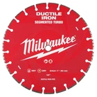 Milwaukee 14 Inch Segmented Rim Diamond Blade For Ductile Iron New. Price: $249.00.