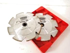 Vintage Craftsman No. 9-3257 Kromedge 7" Thin Rim Satin Cut Set Of Blades Used. Price: $35.95.