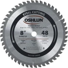 Oshlun SBF-080048 8-INCH Tooth Tcg Saw Blade With Ferrous, Silver New. Price: $52.70.