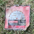 Craftsman C200 932276 5-1/2 In Carbide Circular Saw Blade 18T For Wood Used. Price: $20.00.