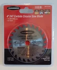 Warrior 4" 24T Carbide Circular Saw Blade 1/2" Arbor New In. 61243 Mighty-mite. Price: $12.37.