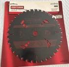Craftsman Tools 1/4 36 Teeth Smooth Finish Circular Saw Blade 5/8 Arbor 3767 New. Price: $10.12.