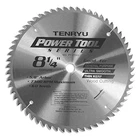 Tenryu PT-21060 8" Carbide Tipped Saw Blade Tooth Ataf Grind New. Price: $36.57.