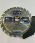 Irwin 24029CL 6-1/2" Tooth Carbide Marathon Cordless Circular Saw Blade New. Price: $15.50.