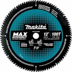 Makita B-67000 12" 100T Carbide-tipped Max Efficiency Miter Saw Blade New. Price: $89.99.