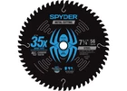 Spyder 13502 7-1/4" 56-TOOTH Saw Blade For Steel, Black New. Price: $80.69.