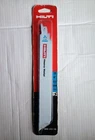 Hilti Metal Cutting Reciprocating Saw Blade 9" 10 Tpi Mb 23 5-PACK New. Price: $12.00.