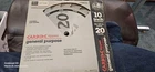 New Vintage Sears Craftsman 10" 20 Tooth Carbide General Purpose Blade 9-32531. Price: $14.99.