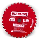 New Diablo D0632GP Circular Saw Blade 6-1/2" 32T Bulk Free Shipping. Price: $23.75.