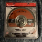 Crescent Apex Circular Saw Blade 12'' Tooth Thin Aluminum (CSBAN-12120) New. Price: $40.99.