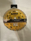 Dewalt 6-1/2 In. 24T Circular Saw Blade (DWA261224) New. Price: $10.99.