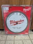 Milwaukee 48-40-4365 12" 80T Aluminum Cutting Circular Saw Blade (1" Arbor) New. Price: $47.99.
