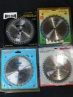 Lot Of Weiles, Lifetime, Generic Carbide Circular Saw Blades 7 1/4 New. Price: $12.00.