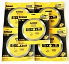 Dewalt 6-1/2" Cordless Circular Saw Blades 90T Steel Tooth 5/8"ARBOR DW9153 New. Price: $50.99.