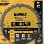 Dewalt DW3112 Construction 10 In. 24-TEETH Thin Kerf Table Saw Blade Made Usa Open. Price: $22.47.