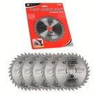 5 Pack 4-3/8-INCH 30 Carbide Tipped Teeth Compact Circular Saw Blade With 3/4- New. Price: $33.99.