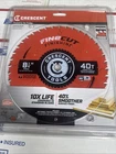 Crescent 8-1/4" X 40-TOOTH Finecut Finishing Blade CSBFN-840 New. Price: $34.90.