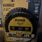 Dewalt DWA1240CMB 12-IN 40T Combo Pack Saw Circular Blades #9585 New. Price: $40.00.