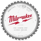 Milwaukee 48-40-4225 6-7/8" 36T Metal Cutting Circular Saw Blade, 20 Mm Arbor New. Price: $26.45.