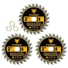 Foxbc 3 Inch Circular Saw Blade 24T Carbide Cuts For Wood, Plastic, Yellow New. Price: $21.93.