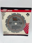 Black & Decker Wood Hawk C2020 Carbide Tooth Saw Blade 6.5" 73-590 Usa Brand New. Price: $5.00.