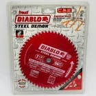 Diablo D0756F Circular Saw Blade 7-1/4" W/ 5/8" Arbor 56T Fine Cuts Thin Ferrous Open. Price: $32.89.