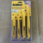 Dewalt Piece Reciprocating Saw Blade Kit Wood Metal Cutting DWA4898 Brand New. Price: $16.00.