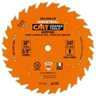 Cmt 201.024.10 Industrial Ripping Saw Blade, 10-INCH. X Teeth New. Price: $50.94.